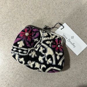 Vera Bradley Kiss Coin Purse